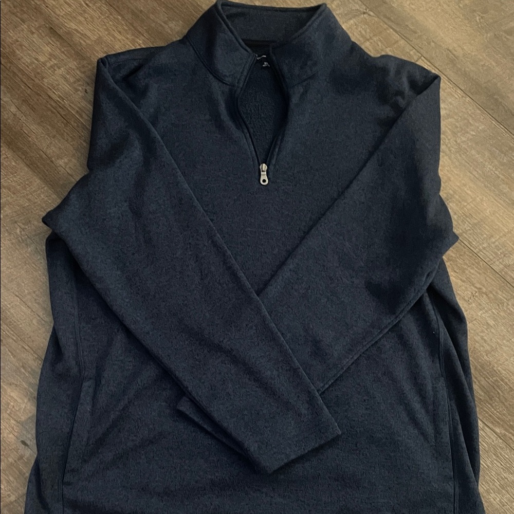 Croft & Barrow Men's Charcoal Zip-Up Sweater